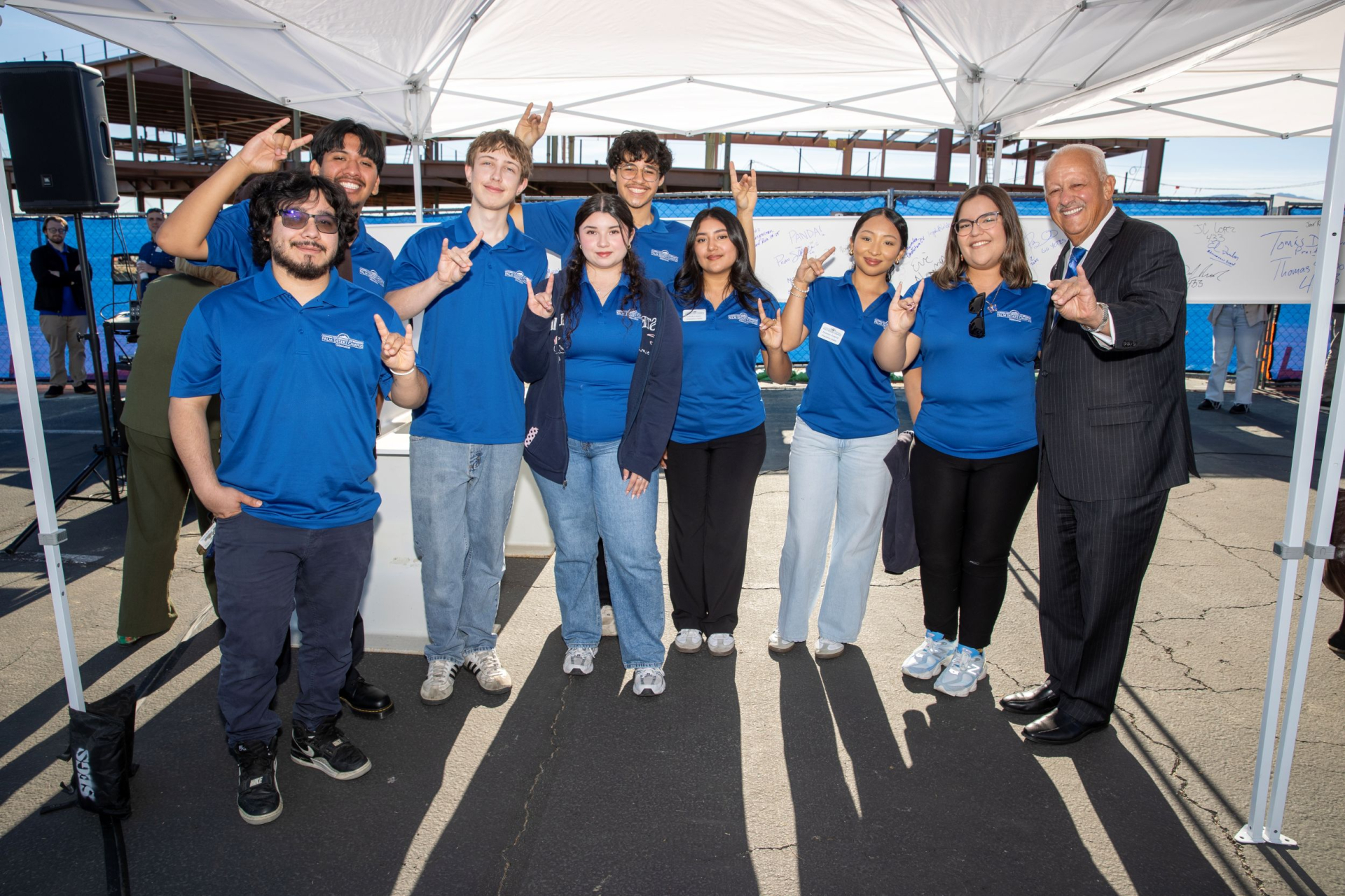 CSUSB Palm Desert Campus Topping Out Ceremony