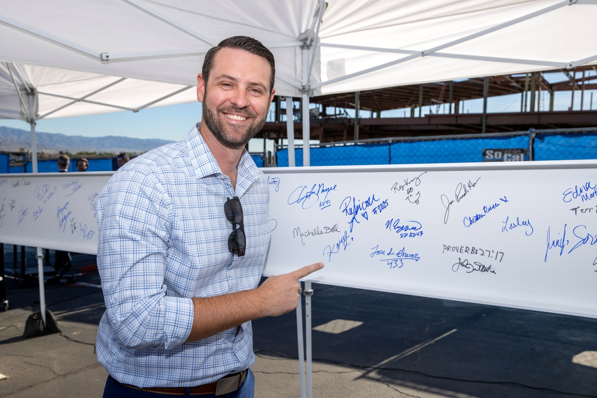 CSUSB Palm Desert Campus Topping Out Ceremony