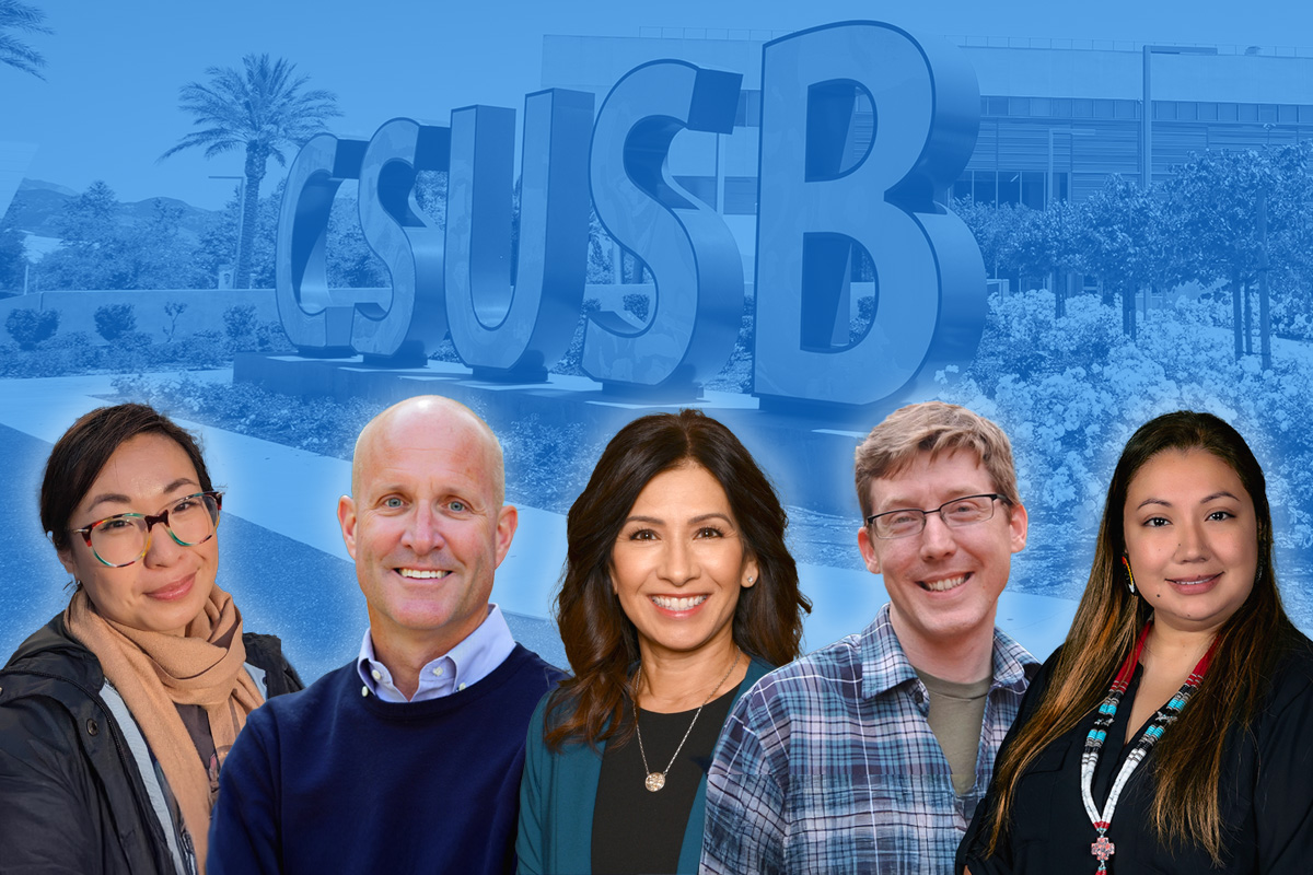 From left, Sapira Cheuk, Michael Bracken, Miki R. Inbody, Adam Huttenlocker and Laurena Bolden