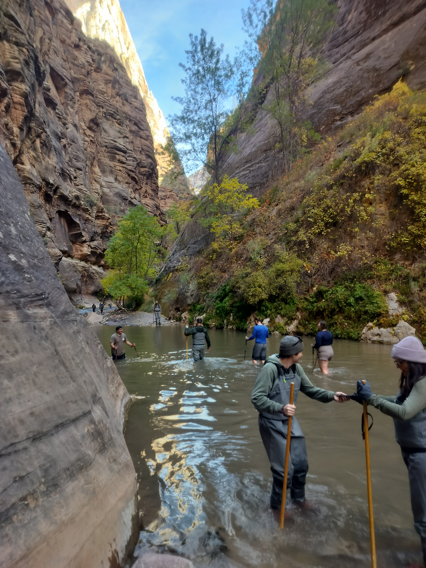walking in the virgin river