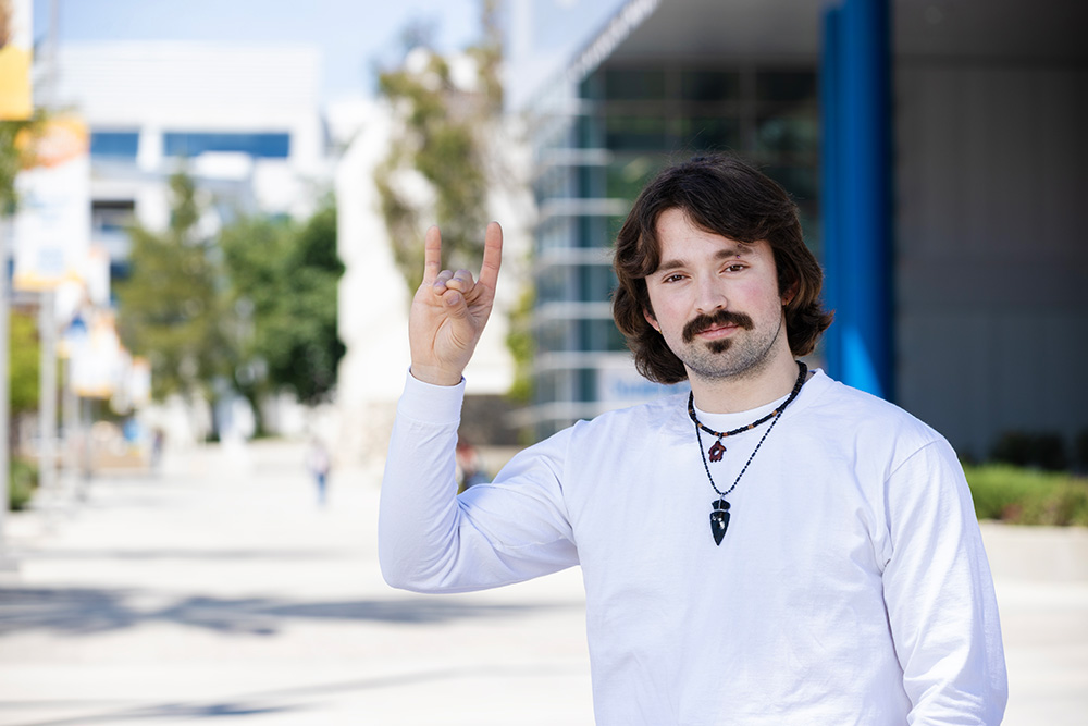 Empowered by his experiences at CSUSB, Martinez plans to pursue a Ph.D. program after graduation.