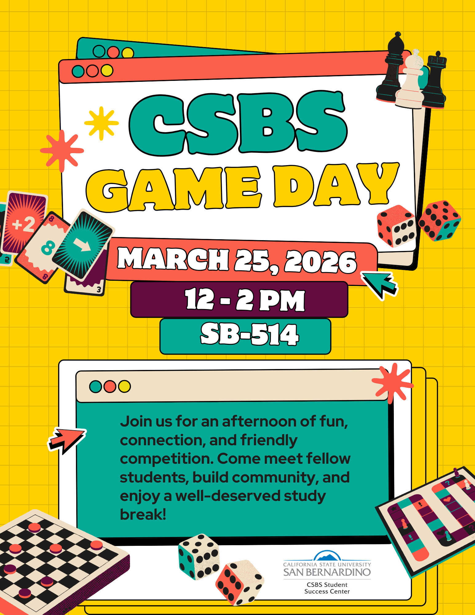 CSBS Game Day Flyer