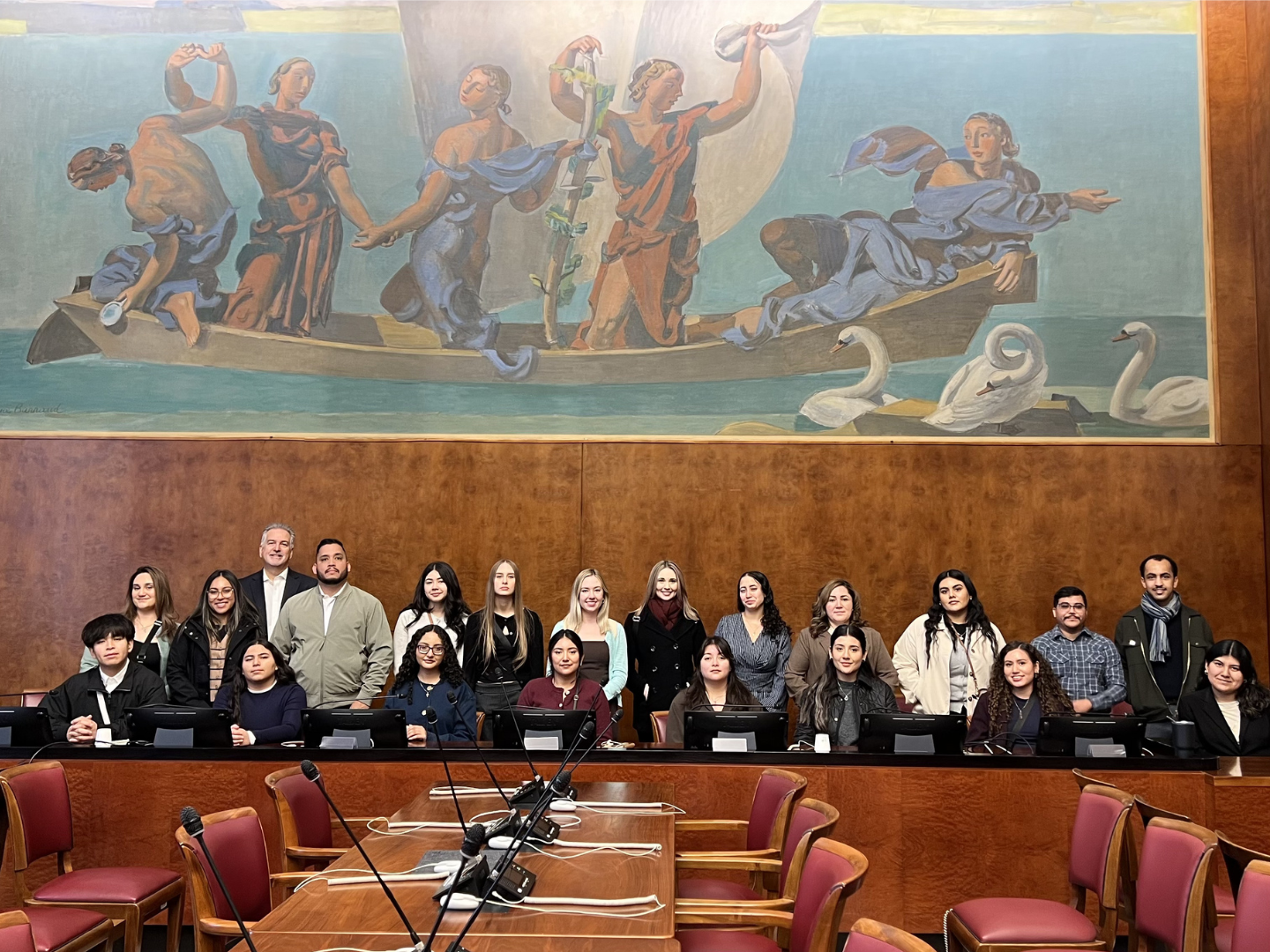 CSUSB Palm Desert Campus hospitality management students in Italy