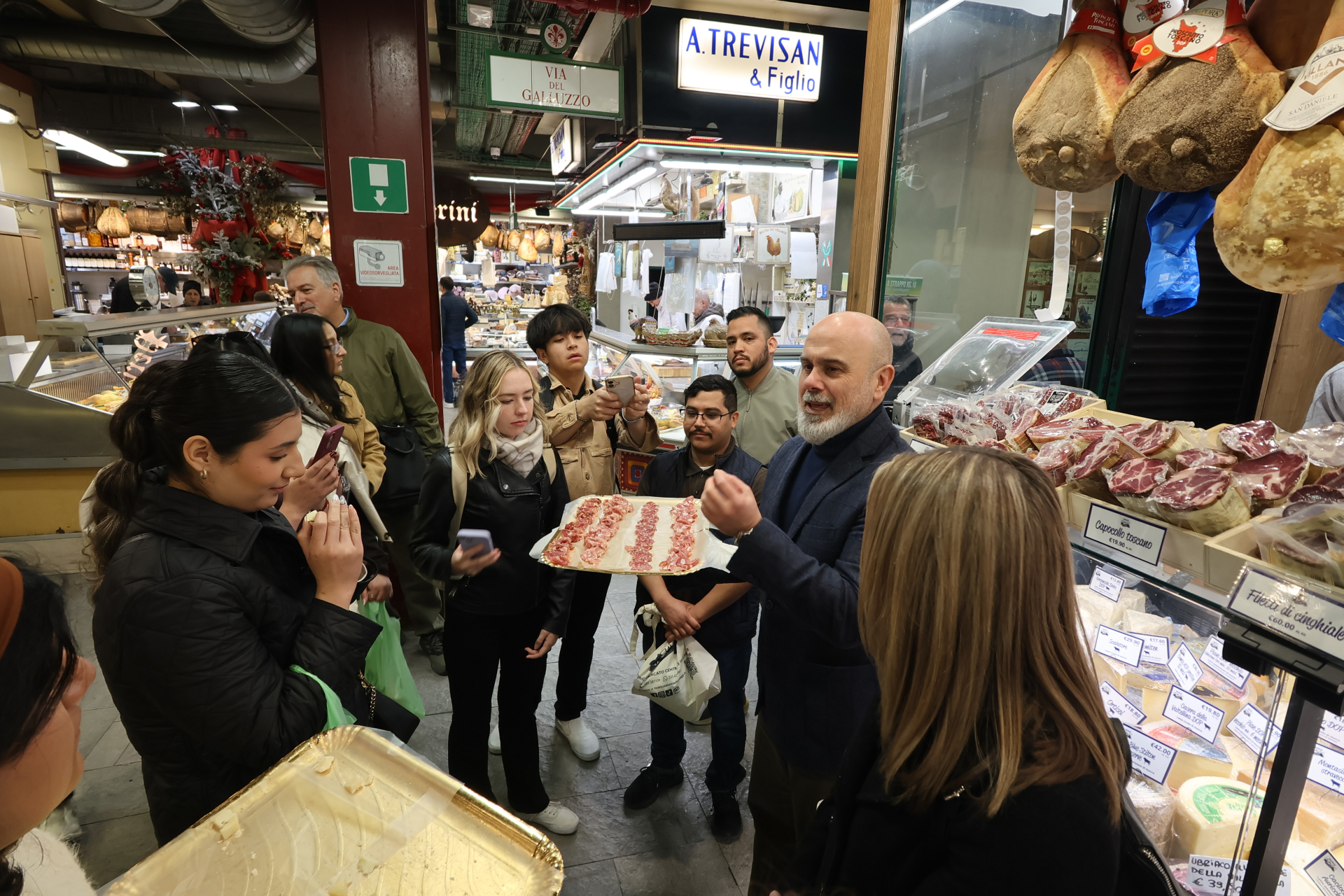 CSUSB Palm Desert Campus hospitality management students in Italy