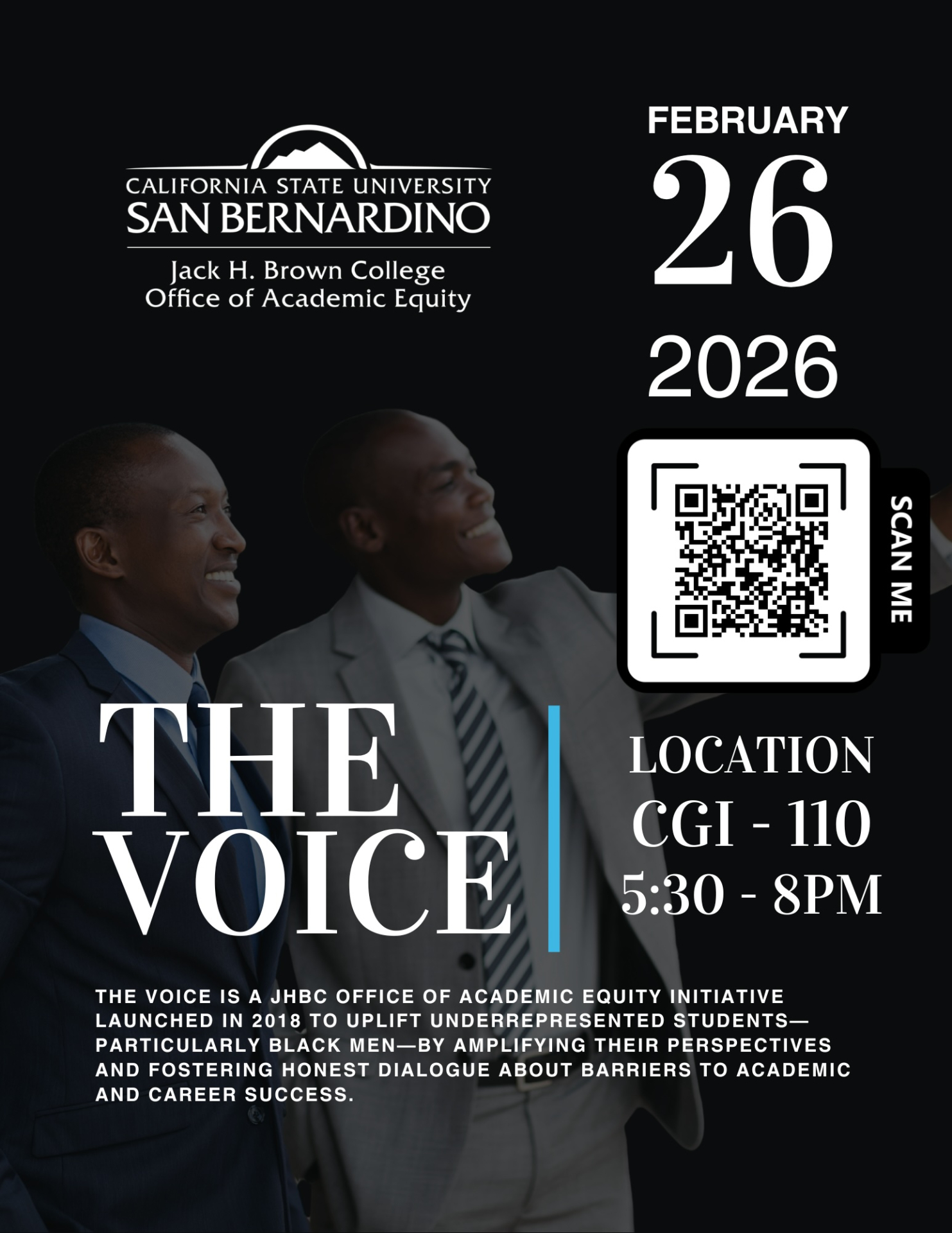 The Voice flyer