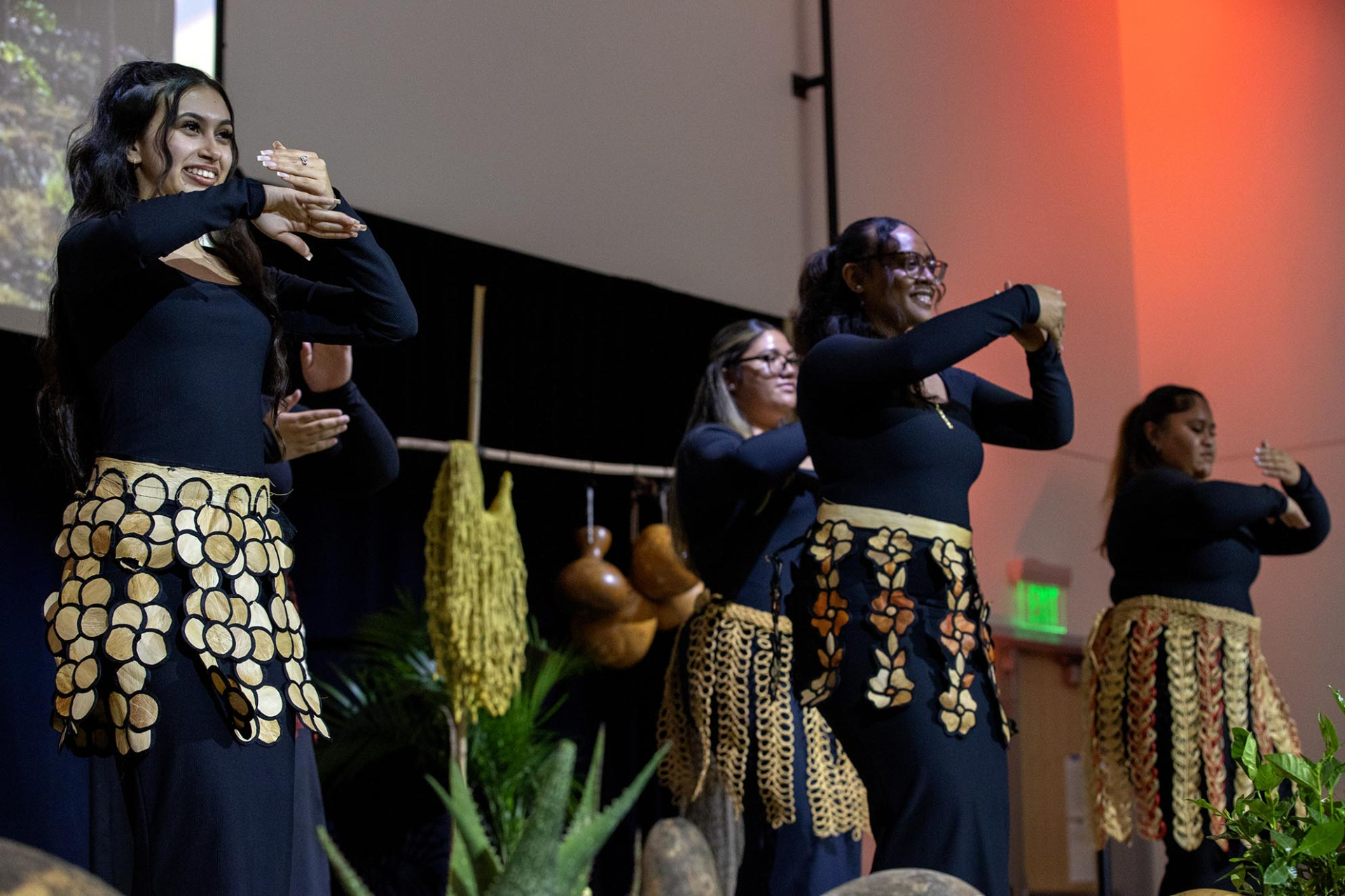 Dancers share their culture at Pasifika Culture Night on April 7.